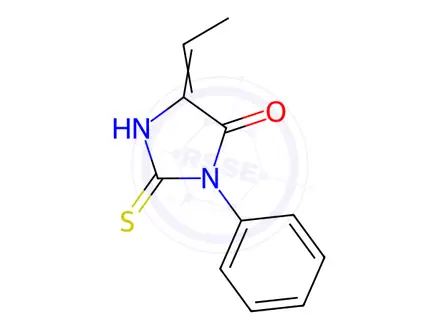 Chemical structure of Phenylthiohydantoin-DELTA-threonine