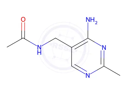 Chemical structure of N-((4-Amino-2-Methylpyrimidin-5-Yl)Methyl)Acetamide