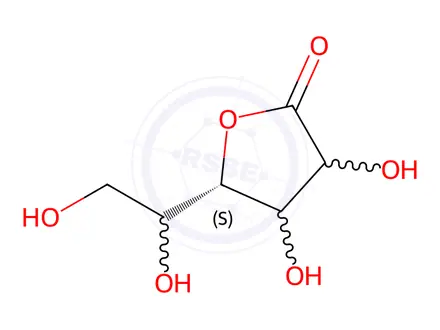 Chemical structure of D-talono-1,4-lactone
