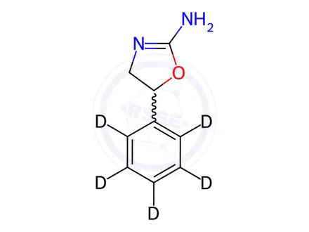 Chemical structure of Aminorex D5