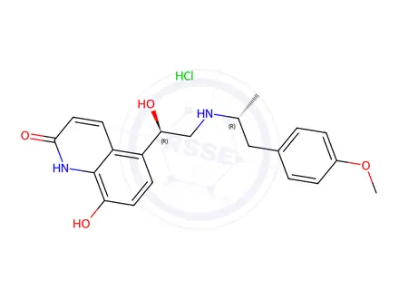Chemical structure of Carmoterol Hydrochloride