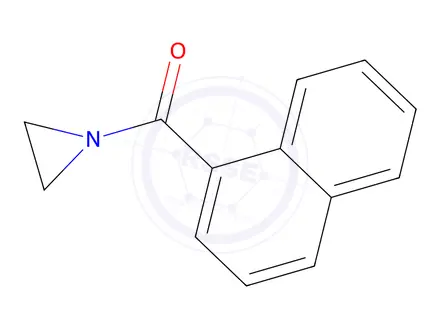 Chemical structure of 1-(1-Naphthaleneylcarbonyl)-aziridine