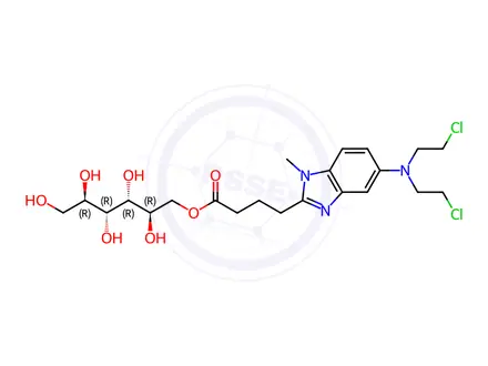 Chemical structure of Bendamustine Impurity G