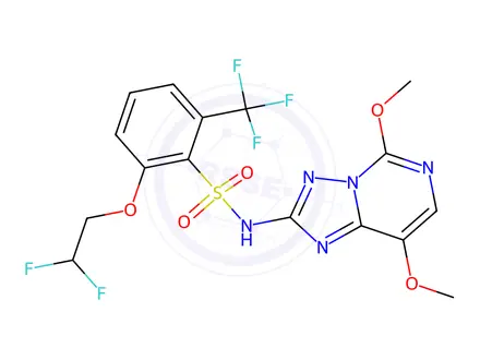 Chemical structure of Penoxsulam