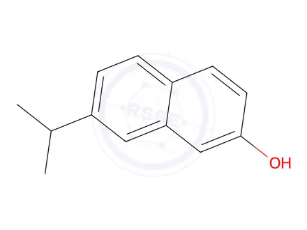 Chemical structure of 7-(Propan-2-yl)naphthalen-2-ol