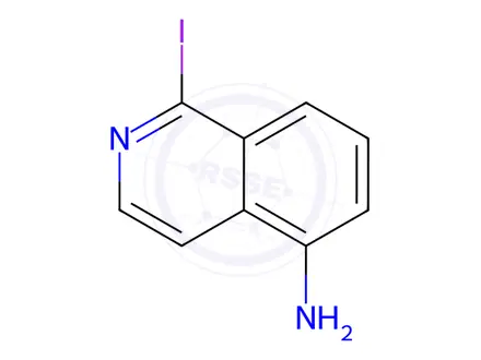 Chemical structure of 1-Iodoisoquinolin-5-amine