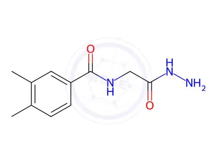 Chemical structure of N-(2-Hydrazinyl-2-oxoethyl)-3,4-dimethylbenzamide