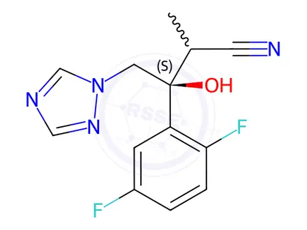 Chemical structure of Isavuconazole Impurity 250