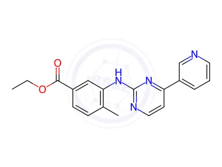 Chemical structure of Nilotinib Impurity 117