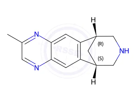 Chemical structure of Varenicline Tartrate Impurity 12