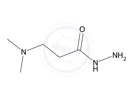 Chemical structure of 3-(Dimethylamino)propanehydrazide