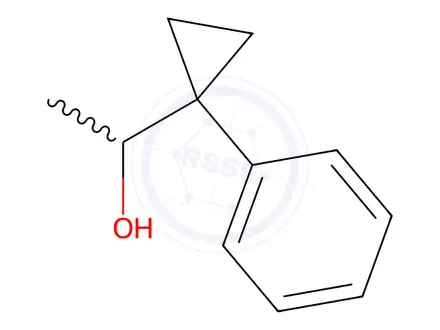 Chemical structure of 1-(1-Phenylcyclopropyl)ethan-1-ol