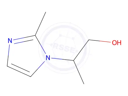 Chemical structure of 2-(2-Methyl-1H-imidazol-1-yl)propan-1-ol
