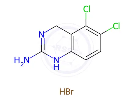 Chemical structure of Anagrelide Hydrochloride Impurity 16 Hydrobromide