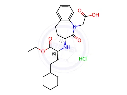 Chemical structure of Benazepril EP Impurity D Hydrochloride