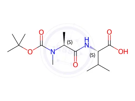Chemical structure of Valine Impurity 68