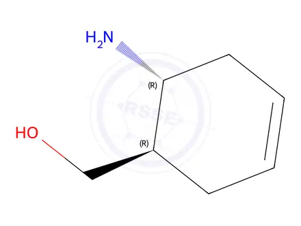 Chemical structure of TRANS-(6-AMINO-CYCLOHEX-3-ENYL)-METHANOL HYDROCHLORIDE
