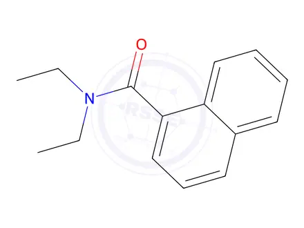 Chemical structure of N,N-Diethyl-1-naphthamide