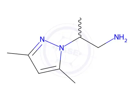 Chemical structure of 2-(3,5-Dimethyl-1H-pyrazol-1-yl)propan-1-amine dihydrochloride