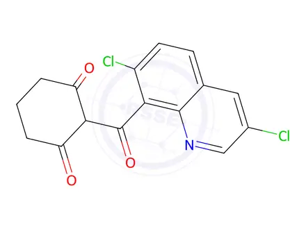 Chemical structure of Quintrione