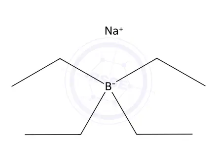 Chemical structure of Borate(1-), tetraethyl-, sodium (1:1), min. 98%