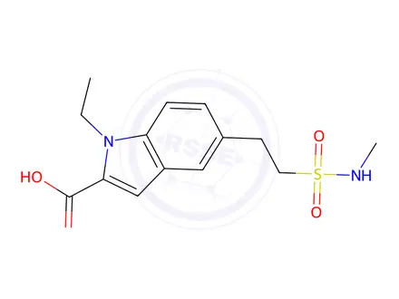 Chemical structure of Ethyl5-{2-[(methylamino)sulfonyl]ethyl}1H-indole-2-carboxylic acid
