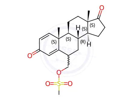 Chemical structure of Exemestane mesylate analogue