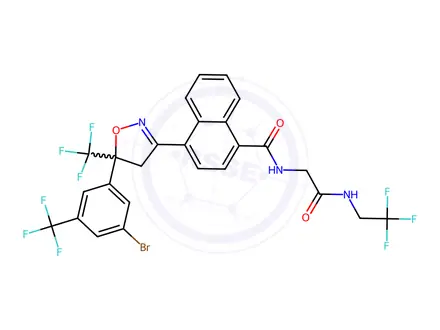 Chemical structure of Afoxolaner Impurity 29