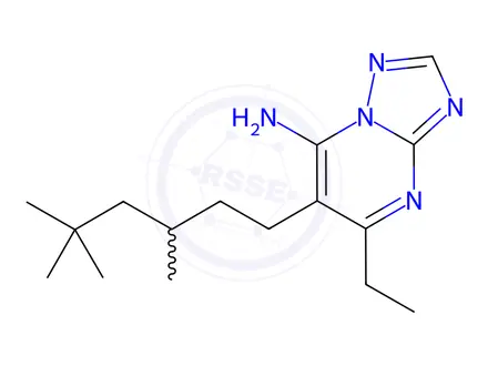 Chemical structure of Ametoctradin Impurity 63