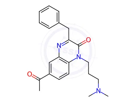 Chemical structure of Caroverine Impurity 37