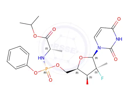 Chemical structure of Sofosbuvir Impurity 28