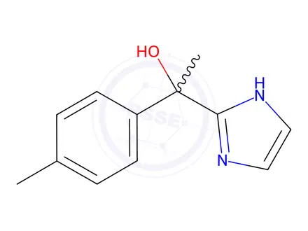 Chemical structure of 1-(1H-Imidazol-2-yl)-1-(p-tolyl)ethan-1-ol