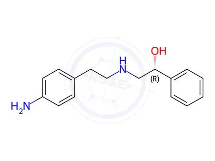 Chemical structure of Mirabegron-Impurity B (Freebase)