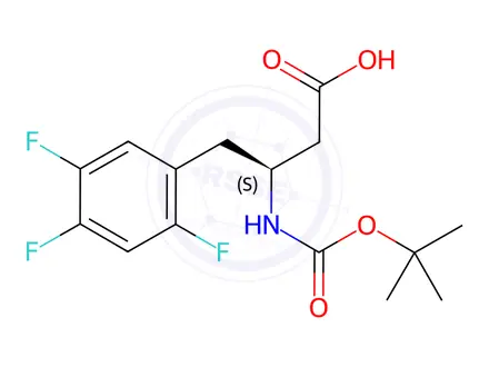 Chemical structure of Sitagliptin Impurity 212