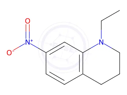 Chemical structure of 1-Ethyl-7-nitro-1,2,3,4-tetrahydroquinoline