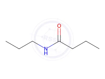 Chemical structure of N-Propylbutyramide