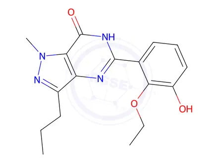 Chemical structure of Sildenafil Impurity 263