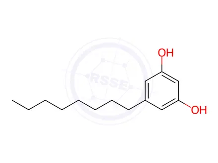 Chemical structure of 5-Octyl-1,3-benzenediol