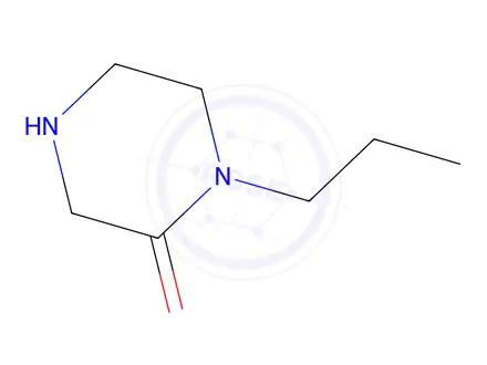 Chemical structure of 1-propylpiperazin-2-one