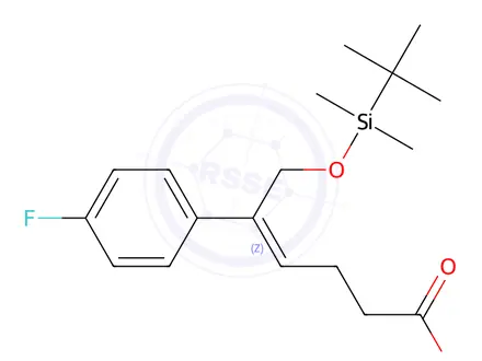 Chemical structure of Hybutimibe Impurity 6