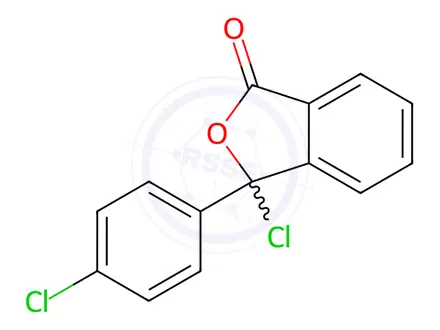 Chemical structure of Chlorthalidone RC 4