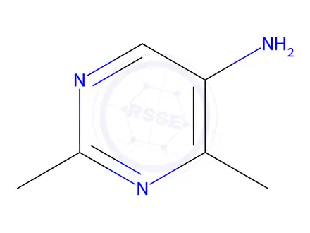 Chemical structure of 5-Amino-2,6-dimethylpyrimidine