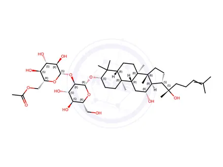 Chemical structure of Ginsenoside Rs3