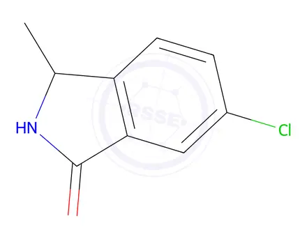 Chemical structure of 6-Chloro-3-methylisoindolin-1-one