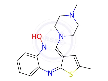Chemical structure of Olanzapine Impurity 49