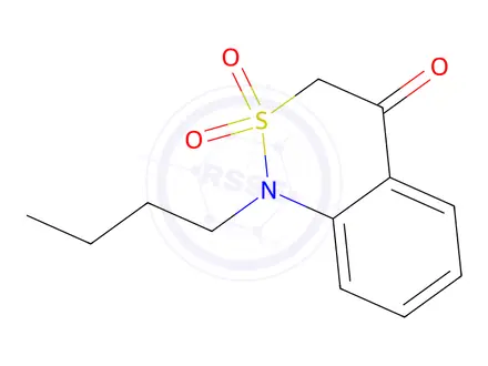Chemical structure of 1-Butyl-1h-benzo[c][1,2]thiazin-4(3h)-one 2,2-dioxide