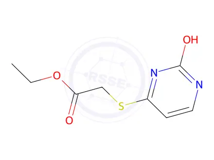 Chemical structure of Ethyl 2-((2-oxo-2,3-dihydropyrimidin-4-yl)thio)acetate