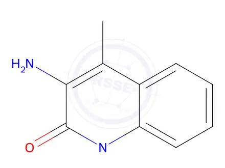 Chemical structure of 3-Amino-1,4-dimethylquinolin-2(1H)-one