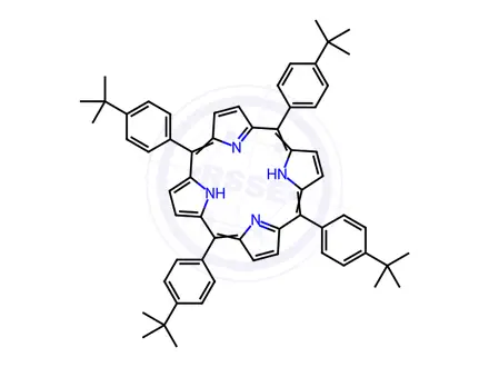 Chemical structure of Porphine Impurity 48