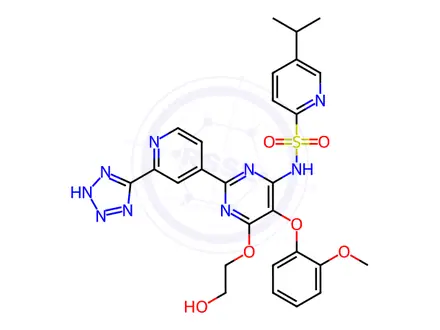 Chemical structure of Tezosentan